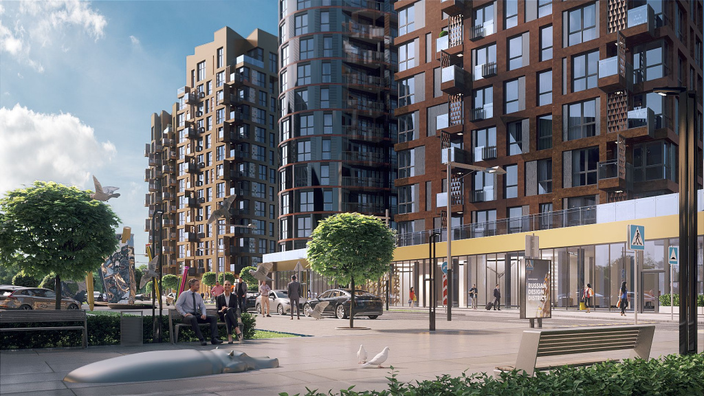  Введён в эксплуатацию авторский жилой кластер Russian Design District: доступные квартиры — msk.pr-flat.ru